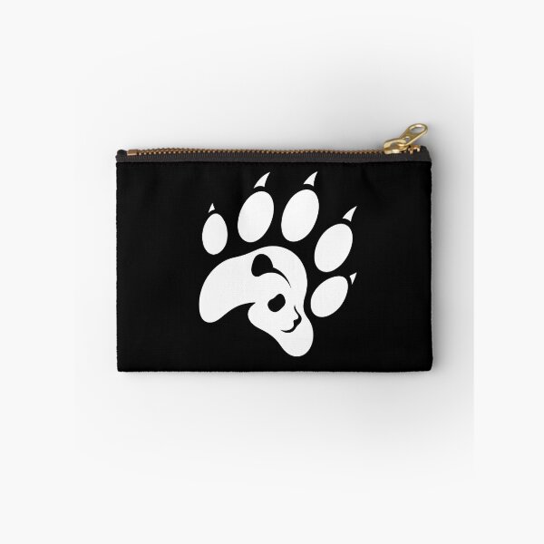Item preview, Panda Paw Imprint - Minimalist Negative Space Optical Illusion designed and sold by Eagle Vision Designs.