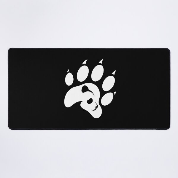 Item preview, Panda Paw Imprint - Minimalist Negative Space Optical Illusion designed and sold by Eagle Vision Designs.