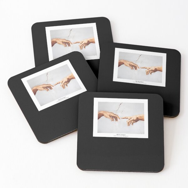 Item preview, The-Creation-Of-Adam-Michelangelo-Fingers-Touching designed and sold by baxadsnanas.