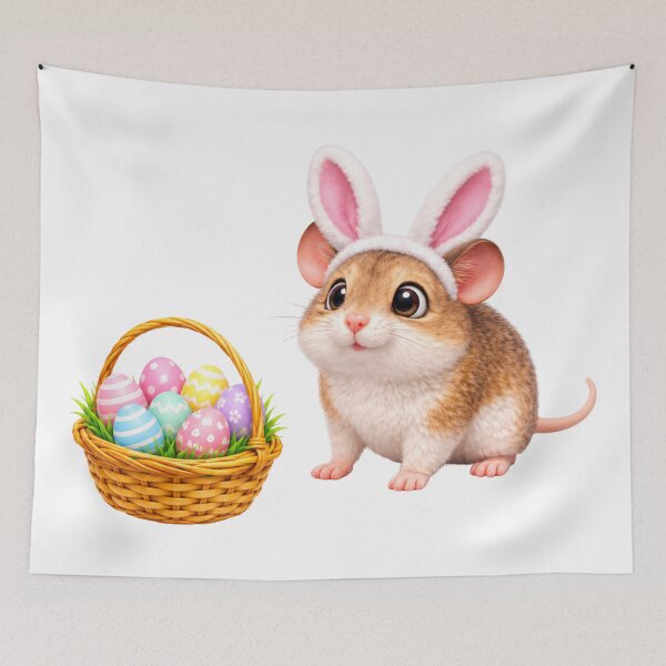 Item preview, Mouse Easter Basket Joy designed and sold by Sillytoe.
