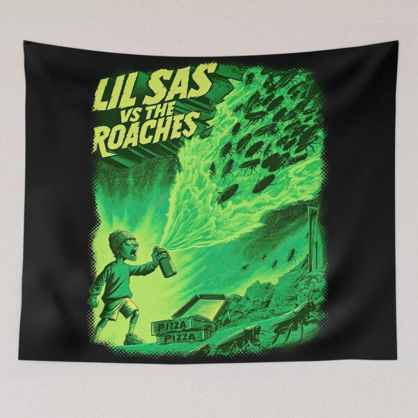 Item preview, Lil Sas vs the Roaches – Son of a Boy Dad designed and sold by Kumo Co..
