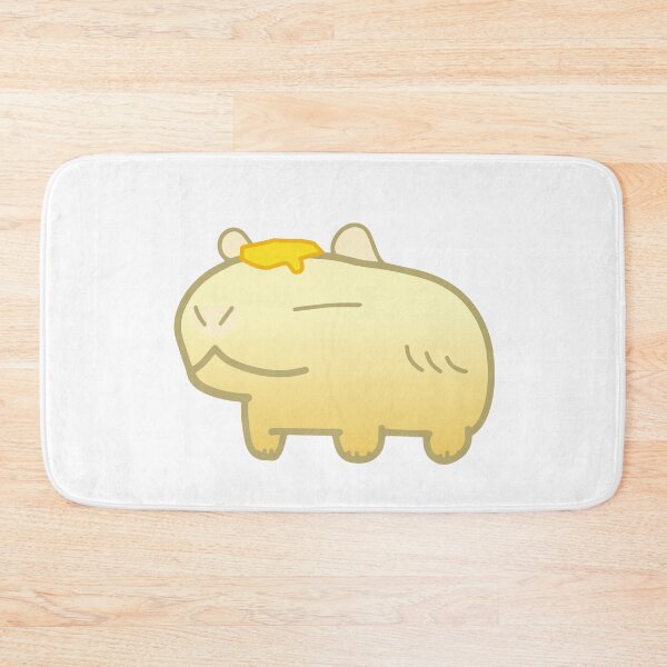 Item preview, Buttery Mashed Potato Butter Yellow Capybara designed and sold by MiscibilityArt.