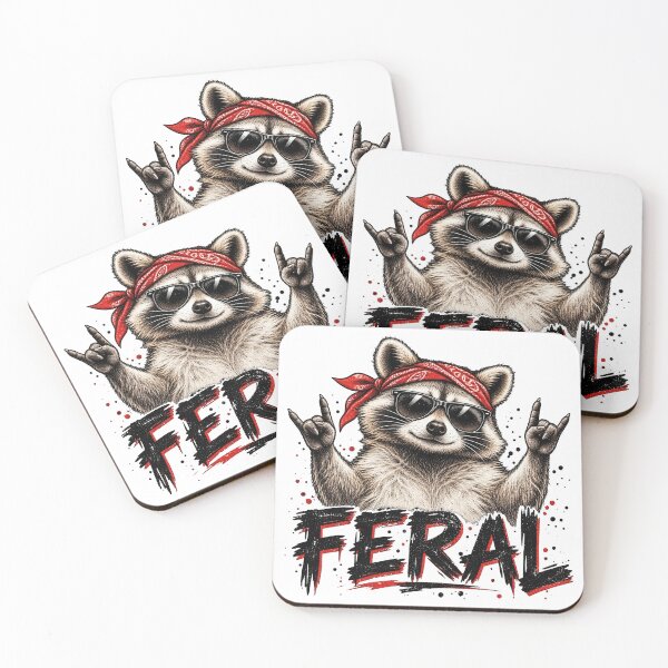 Item preview, Feral Raccoon designed and sold by ASHartat.
