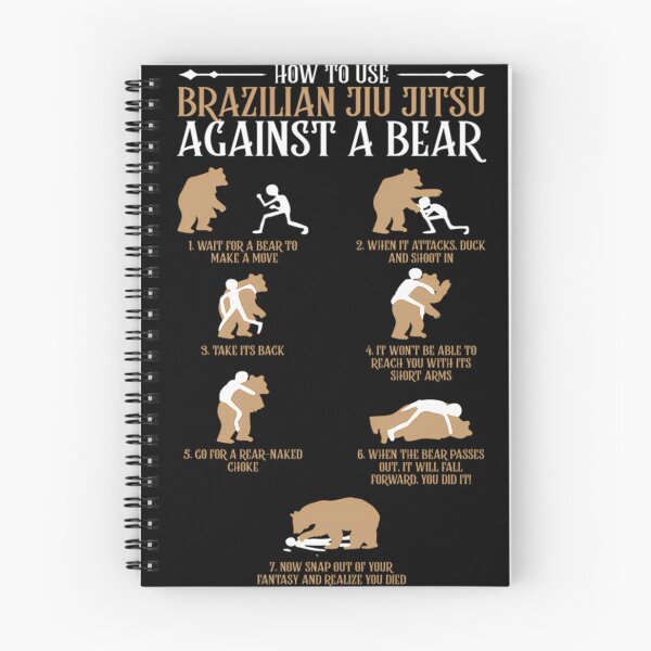 Item preview, Brazilian Jiujitsu Against A Bear Funny Mma designed and sold by ShatarraHat.