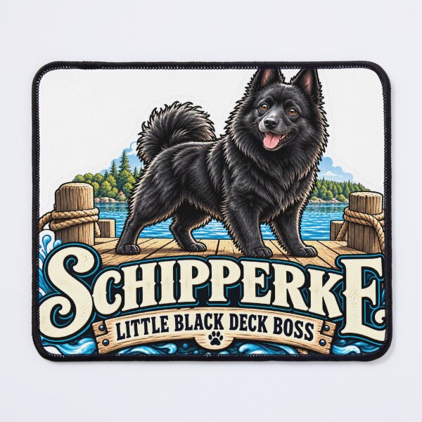 Item preview, Schipperke designed and sold by RebelPawz.