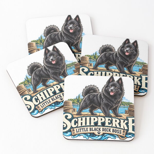 Item preview, Schipperke designed and sold by RebelPawz.