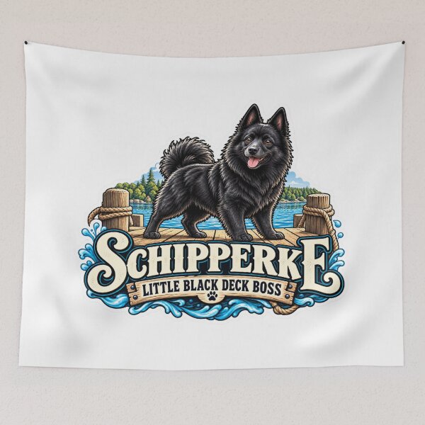 Item preview, Schipperke designed and sold by RebelPawz.