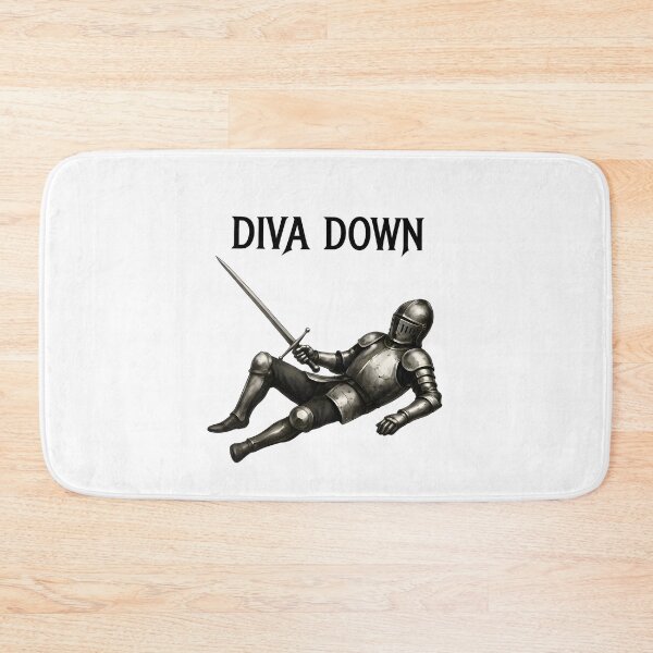 Item preview, Diva Down Knight - Funny Medieval Armor  designed and sold by Elakhongthe.