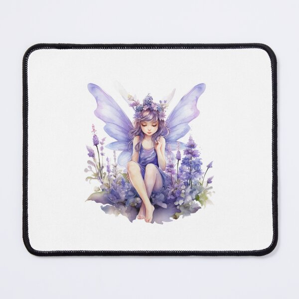 Item preview, Lupine Flower Fairy | Elegant Botanical Floral Art designed and sold by Mandayartstudio.