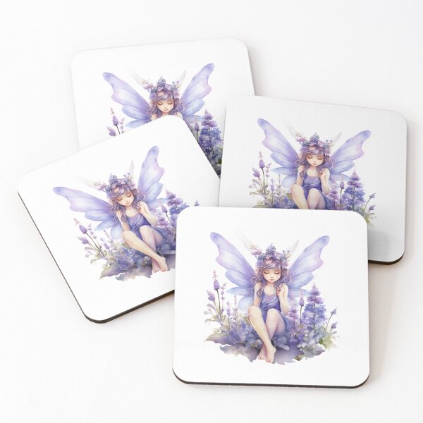 Item preview, Lupine Flower Fairy | Elegant Botanical Floral Art designed and sold by Mandayartstudio.