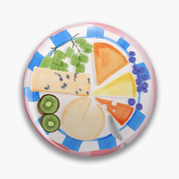 Item preview, Cheese plate picnic illustration designed and sold by Mizzy-star.