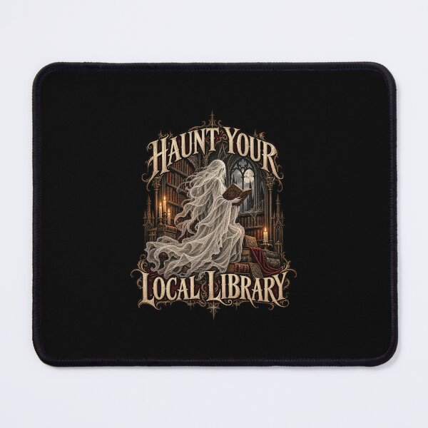 Item preview, Haunt Your Local Library designed and sold by NOIRXU.