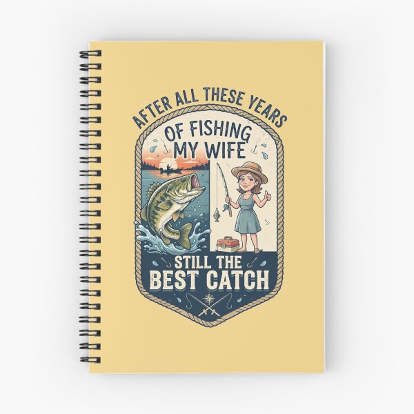 Item preview, After All These Years Of Fishing My Wife Still The Best Catch Funny Fishing Gift designed and sold by Evelashop.