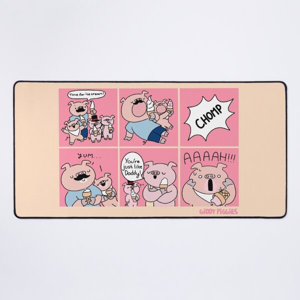 Item preview, Giddy Piggies Comics: Just Like Daddy designed and sold by Giddy Piggies.