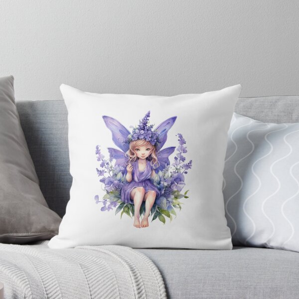 Item preview, Lupine Flower Fairy | Elegant Botanical Floral Art designed and sold by Mandayartstudio.