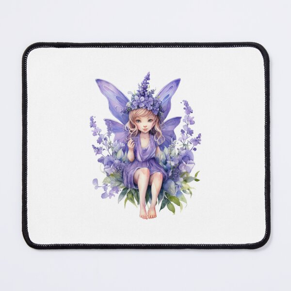 Item preview, Lupine Flower Fairy | Elegant Botanical Floral Art designed and sold by Mandayartstudio.