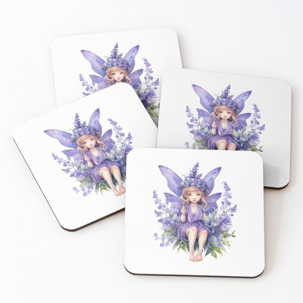 Item preview, Lupine Flower Fairy | Elegant Botanical Floral Art designed and sold by Mandayartstudio.