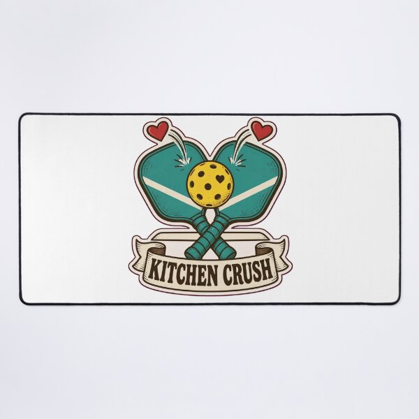 Item preview, Pickleball Valentines Kitchen Crush | Funny Pickleball Paddle Heart Valentine designed and sold by StickyGuys.
