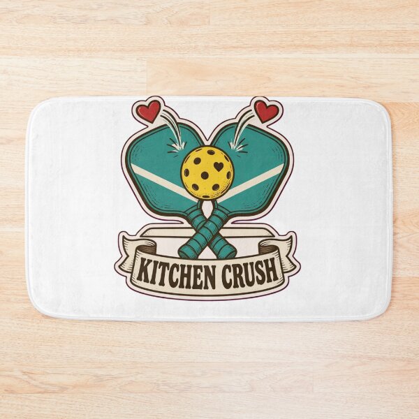 Item preview, Pickleball Valentines Kitchen Crush | Funny Pickleball Paddle Heart Valentine designed and sold by StickyGuys.