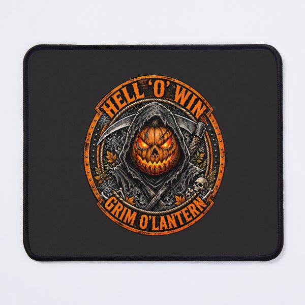 Item preview, Grim O'Lantern - Hell O Win Halloween Pumpkin Grim Reaper designed and sold by Falcon X.