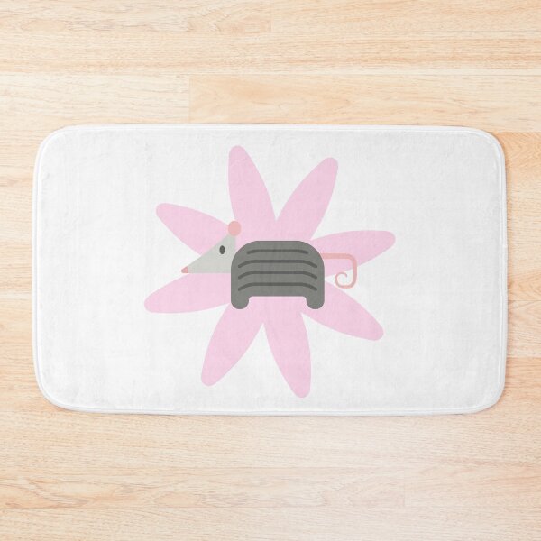 Item preview, Cute opossum (pink flower) designed and sold by Angieozvel.