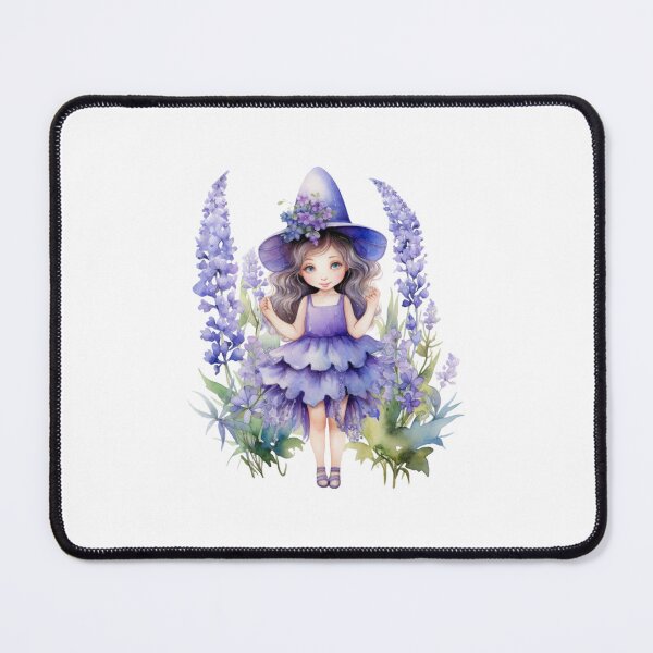 Item preview, Lupine Flower Fairy | Elegant Botanical Floral Art designed and sold by Mandayartstudio.