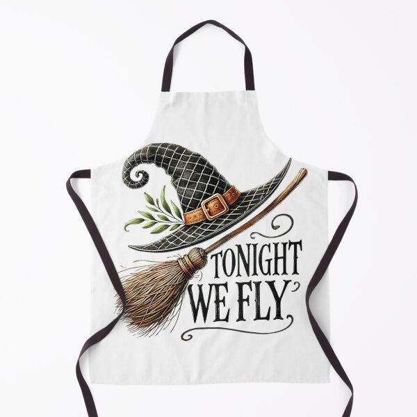 Item preview, Womens Tonight We Fly - Witchy Halloween Themed V-Neck T-Shirt designed and sold by gidget-gadget.