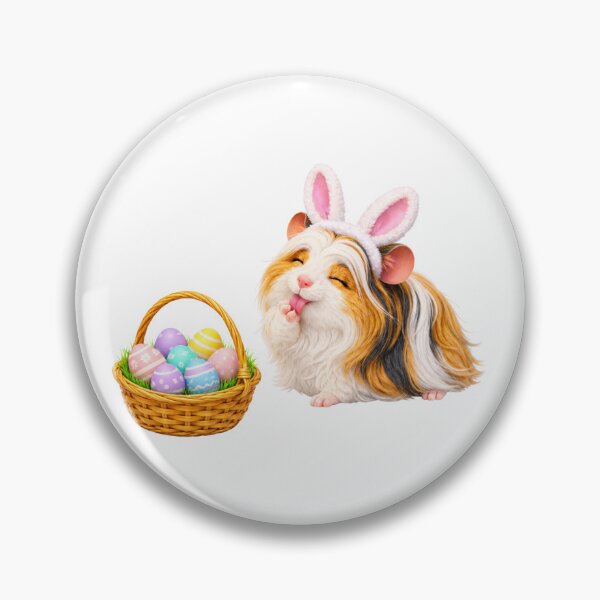 Item preview, Peruvian Guinea Pig Easter Joy designed and sold by Sillytoe.