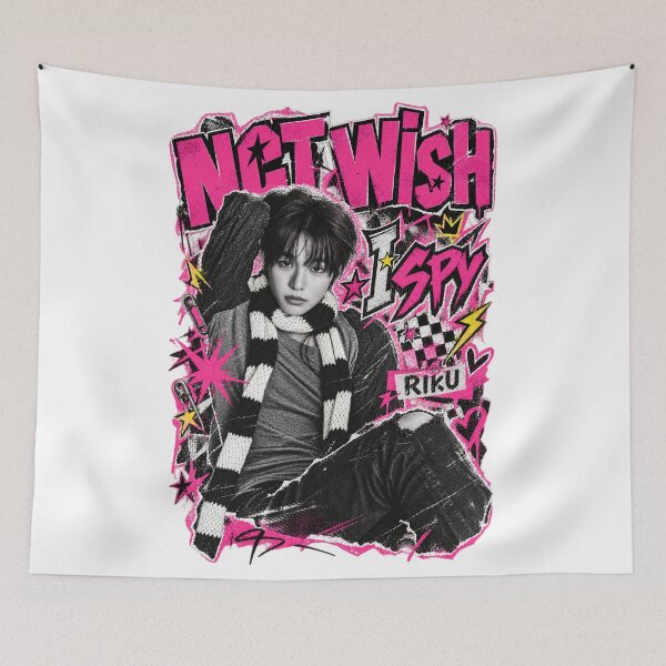 Item preview, NCT WISH Riku I SPY Kpop Design designed and sold by Valeree Store.
