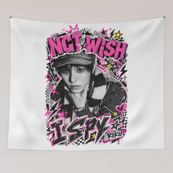 Item preview, NCT WISH Riku I SPY Punk Artwork designed and sold by Valeree Store.