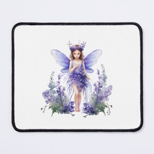 Item preview, Lupine Flower Fairy | Elegant Botanical Floral Art designed and sold by Mandayartstudio.