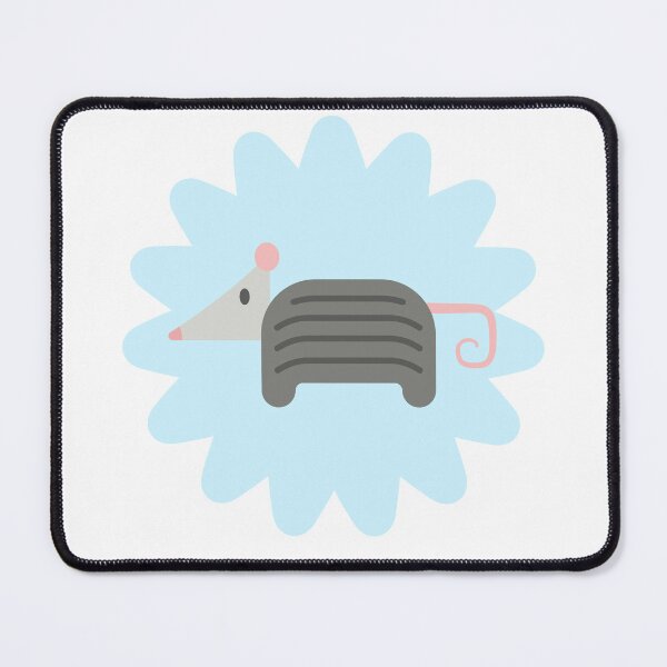 Item preview, Cute opossum v2 (blue flower) designed and sold by Angieozvel.
