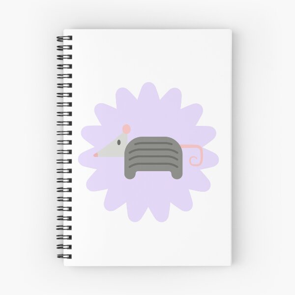 Item preview, Cute opossum v2 (lilac flower) designed and sold by Angieozvel.