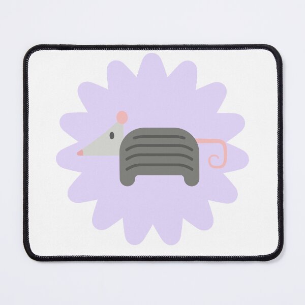 Item preview, Cute opossum v2 (lilac flower) designed and sold by Angieozvel.