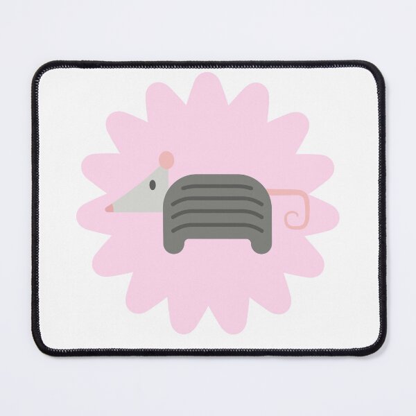 Item preview, Cute opossum v2 (pink flower) designed and sold by Angieozvel.