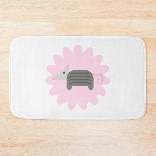 Item preview, Cute opossum v2 (pink flower) designed and sold by Angieozvel.