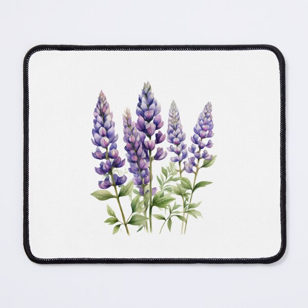 Item preview, Lupine Flower | Elegant Botanical Floral Art designed and sold by Mandayartstudio.