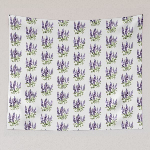 Item preview, Lupine Flower | Elegant Botanical Floral Art designed and sold by Mandayartstudio.