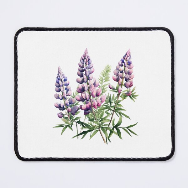 Item preview, Lupine Flower | Elegant Botanical Floral Art designed and sold by Mandayartstudio.