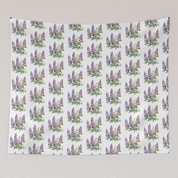 Item preview, Lupine Flower | Elegant Botanical Floral Art designed and sold by Mandayartstudio.