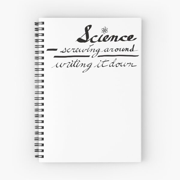 Item preview, The Difference Between Science and Screwing Around, Black Text designed and sold by TuulaniMakes.