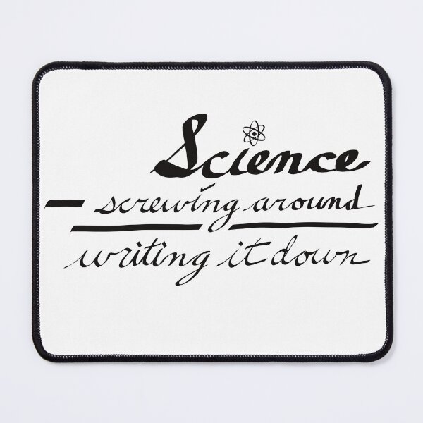 Item preview, The Difference Between Science and Screwing Around, Black Text designed and sold by TuulaniMakes.