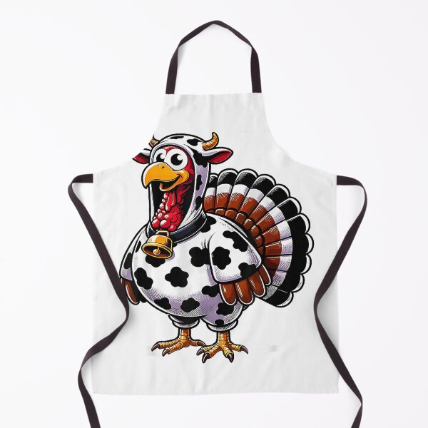 Item preview, Turkey Moo Cow Costume Funny Thanksgiving T-Shirt designed and sold by MyAnimations.