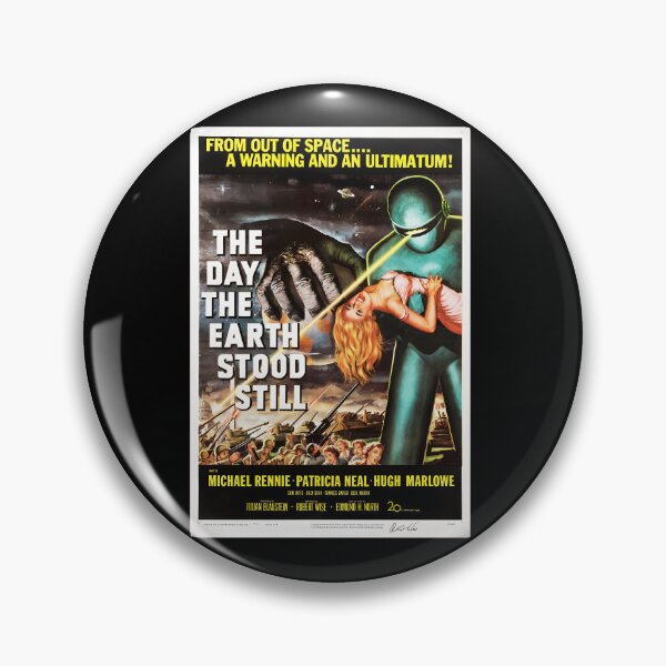 Item preview, The-Day-The-Earth-Stood-Still-Hollywood-Cult-Sci-Fi-Vintage-Movie-Posters. designed and sold by linonevel.