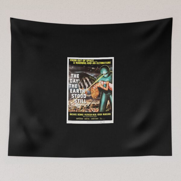 Item preview, The-Day-The-Earth-Stood-Still-Hollywood-Cult-Sci-Fi-Vintage-Movie-Posters. designed and sold by linonevel.