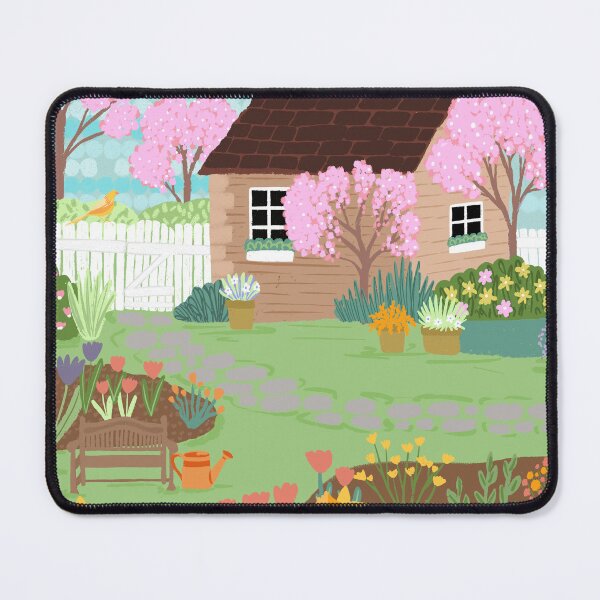 Item preview, Spring garden backyard designed and sold by Mizzy-star.