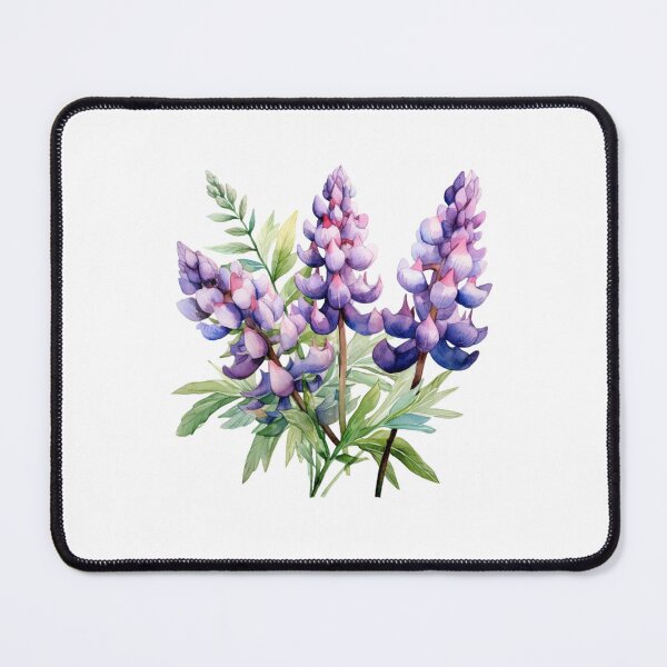 Item preview, Lupine Flower | Elegant Botanical Floral Art designed and sold by Mandayartstudio.