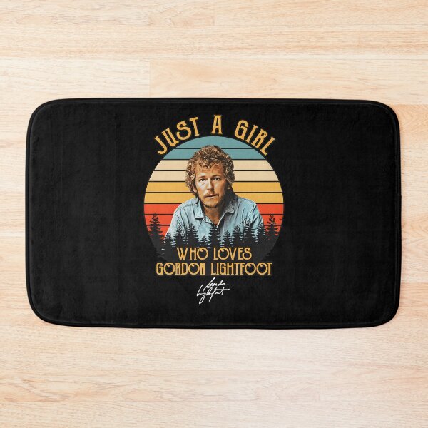 Item preview, Just A Girl Who Loves Gordonn Lightfoot Fan designed and sold by beetlechds.