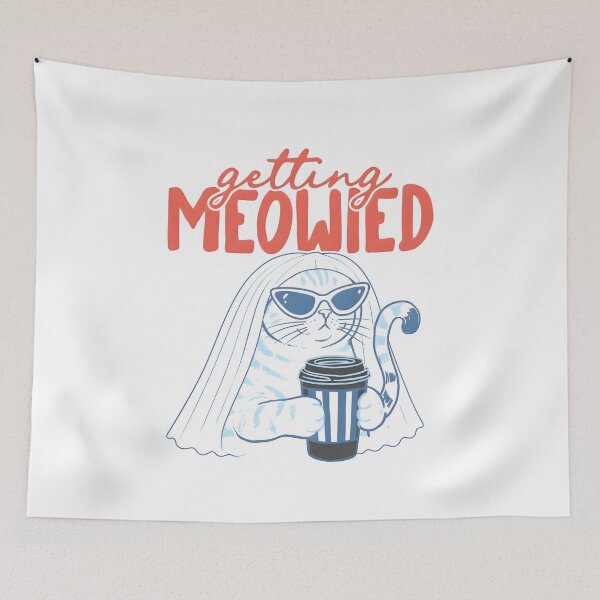 Item preview, Getting Meowied Funny Cat Bride Tee designed and sold by Elakhongthe.