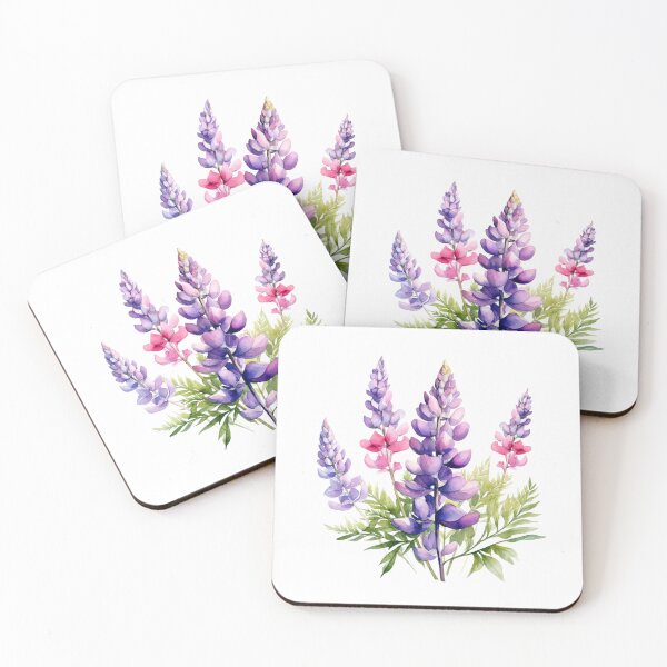 Item preview, Lupine Flower | Elegant Botanical Floral Art designed and sold by Mandayartstudio.